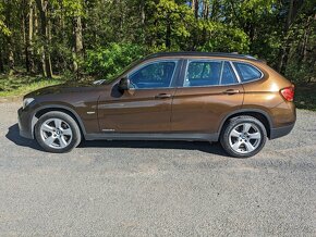 BMW X1 sdrive 18d automat, 06/2011, 215 tkm, hnědá metalíza - 12