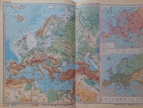 Školní atlas 1934, 1958 a 1971 - 12