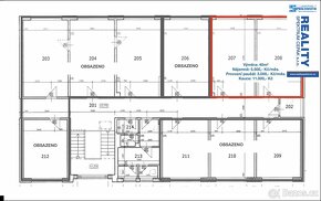 Pronájem kanceláří, 40 m2 - ČB, Pekárenská ul. - 12