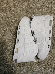 Nike uptempo 96 triple white  nové - 12