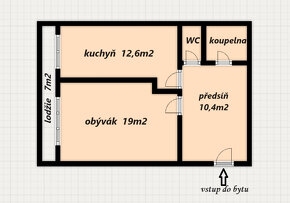 Prodej bytu 2+kk, 49,6m2, Makovského, Praha-Řepy - 12