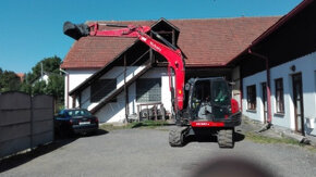 Prodám  minibagr Kubota KX 080-4 - 12