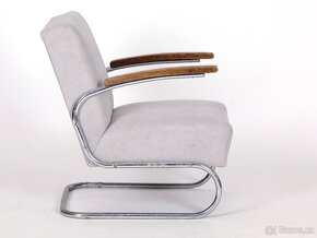 Chromované křeslo Thonet S 411. - 12