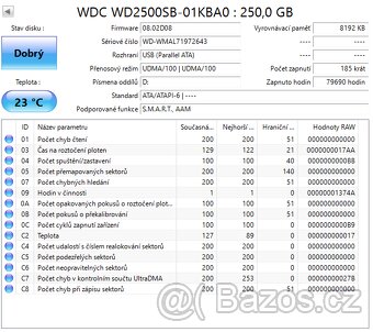 PATA hard disky, HDD 3,5", odzkoušené, cena od 99,- kus - 12