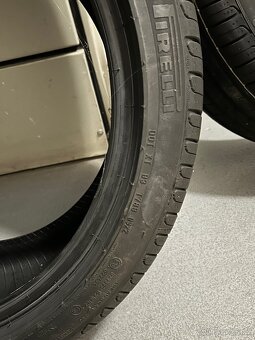 Pneu nové letní Pirelli P7 2x 275/35 R19 a 2x 245/40 R19 - 12