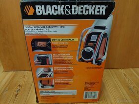 Black & Decker - rádio - 12