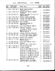 Motory LIAZ M 634 a M 637 - katalogy ND + dílenská příručka - 12