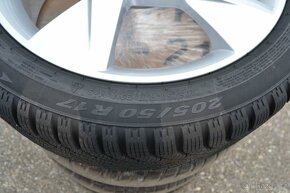 Zimní NOVÉ ALU Š.Scala, Kamiq,VW Taigo 205/50R17 Pirelli - 12