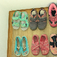 LEVNĚ - 10 párů nošených bot pro děvče vel. 27 a 28 - 12