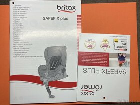 Autosedačka Britax Romer Safefix Plus - 12