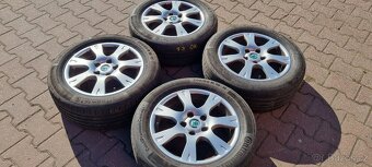 Alu kola originál Škoda Octavia 2 Sirius 5x112 6.5x16 ET50 - 12