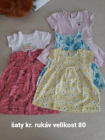 Oblečení pro holčičku 74-80 - 12