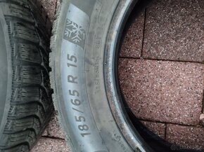 185/65 R15 M+S ZIMNÍ PNEU - 4ks - 12