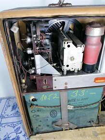 Staré přenosné, bateriové rádio - Markofon MB 452 - 12