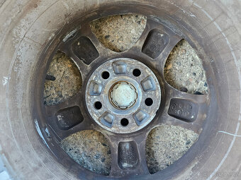 14" alu orig.Škoda Fabia(5x100,ET 43,6J)s pneu Hankook - 12