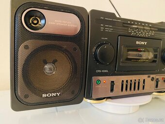 Radiomagnetofon Sony CFS-1030l, 90.léta - 12