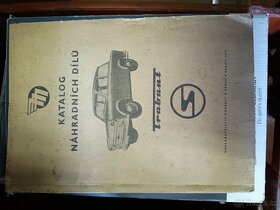 Literatura Trabant , katalog náhradních dílů - 12