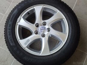 Nová originál ALU kola 16" 5x108 ET50 pneu 205/60/16 96H - 12