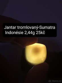 Jantary tromlované Sumatra - 12