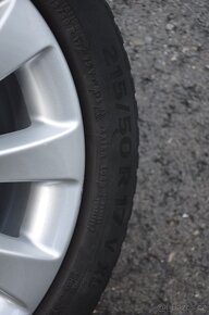 Opel Astra J - celoroční alu kola 215/50 R17 - 12