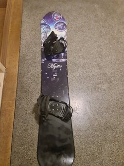 Snowboard Mystic 160 cm s vázáním Factory - 12