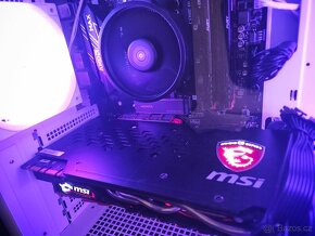 Bílé Herní PC AMD Ryzen 5 2600,GTX1070,16GB,1TB M.2 SSD,WIFI - 12