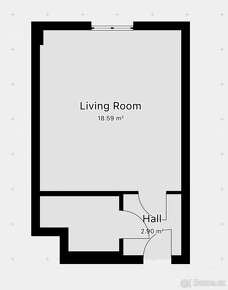 Pronájem bytu 1+kk, Perucká, Vinohrady, 15500 Kč/měs, 25 m2 - 12