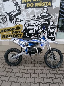 Pitbike Shark 125cc 17/14 modrá - 12