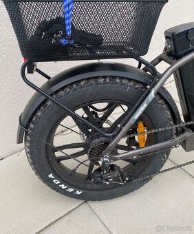 Elektrokolo skládací Fatbike HECHT COMPOS XL GRAY - 12