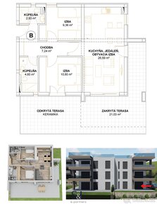 Prodej bytu 3+kk, 108 m2 - Sućuraj, ev.č. 01010 - 12