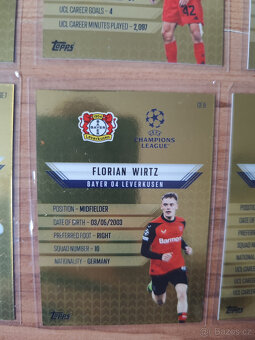 Fotbalové kartičky Match Attax 2024/25 - Golden Edge - 12