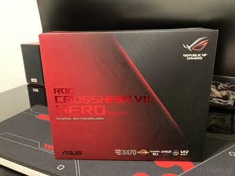 Asus ROG X470 CROSSHAIR VII HERO (WI-FI) s Ryzen 5 3600 - 12