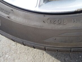 Alu disky originál Ford 17", 5x108,ET 50, letní pneu - 12