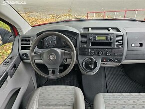 VW Transporter T5 2.0 TDI 75kW,ČR,Long,9.Míst,Tažné,Klima. - 12