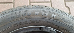 Plechové disky Ford 4x108 6x15 ET52.5 195/60r15 letní Point - 12