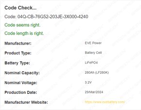 JK BMS Lifepo4 48V 280Ah 14,3kWh ve vertikálním boxu - 12