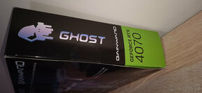 RTX 4070 GAINWARD Ghost 12 GB GDDR6X - PERFEKTNÍ 1A STAV - 12