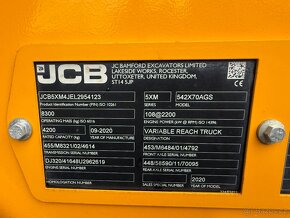 Teleskopicki nakładać JCB 542-70 rok 2020 2000mth - 12