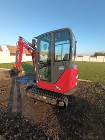 Přenechám minibagr Yanmar sv19 r.v 2024 - 12