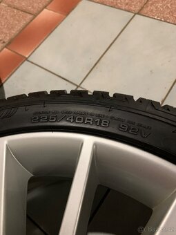 Alu kola Škoda R18 5X112 ZÁNOVNÍ ZIMNÍ PNEU 225/40 R18 - 12