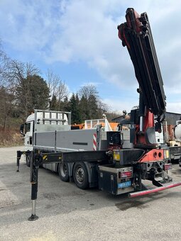 MAN TGX 26.480 - 6x2 – Valník + HR-Palfinger PK 34002–EURO 6 - 12
