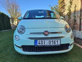 FIAT 500 1,2 nehavarováno, koupeno ČR 2017, 1.majitel - 12