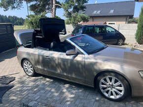 Audi A5 cabrio,zlatá metaliza - 12