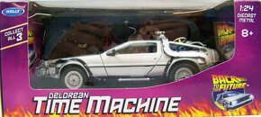 1:18 DeLorean LK Coupe na kolejích 1987 Back to the Future - 12