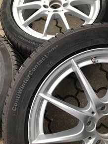 ALU kola 5/112 r 17 zimní pneu 205/50/17 - 12