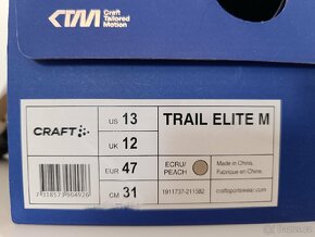 CRAFT Trail Vibram Elite vel. EUR 47 nové s visačkou - 12