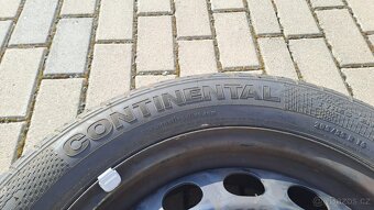 1x Continental SportContact 2 205 55 R16 + disk VW AG - 12