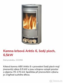 Krbová kamna ABX - 12