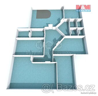 Pronájem kanceláře 240 m2 Trocnovská 1088/2A Ostrava - 12