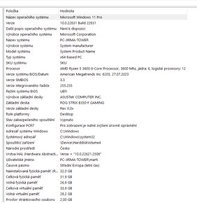 Herní počítač s Ryzen 5 3600, Nvidia RTX 3060 Ti, 32 GB RAM - 12